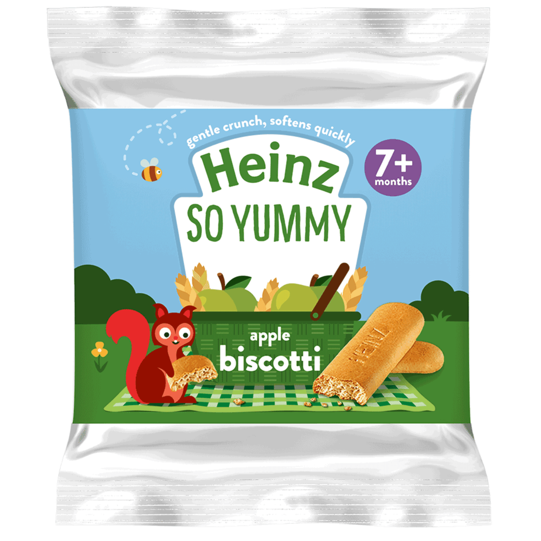 HEINZ BISCOTTI APPLE 60G